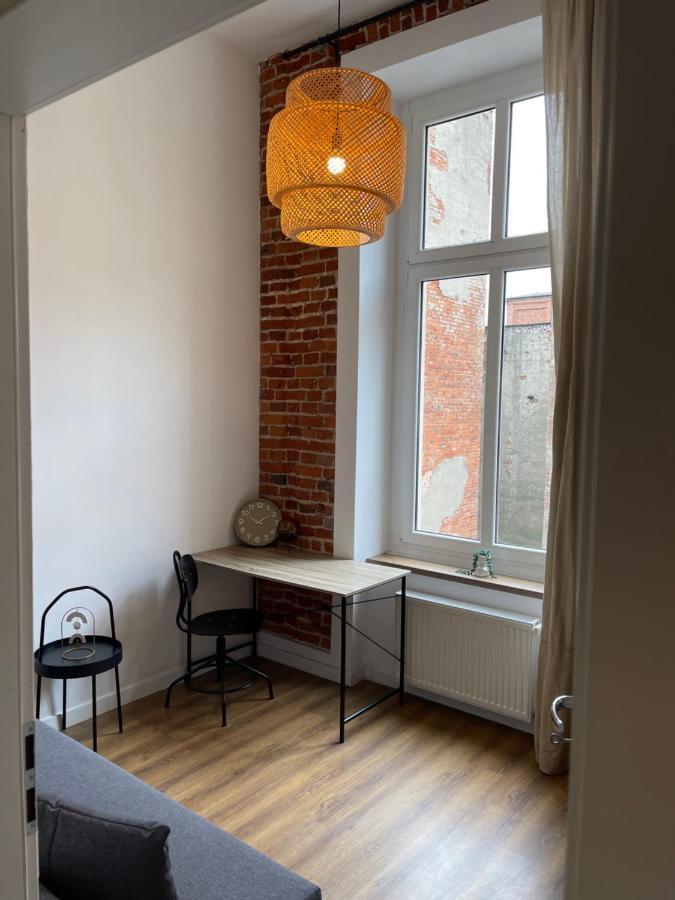 Urokliwy Loft W Ncl Kamienica Vabank 34 Lägenhet Łódź Exteriör bild